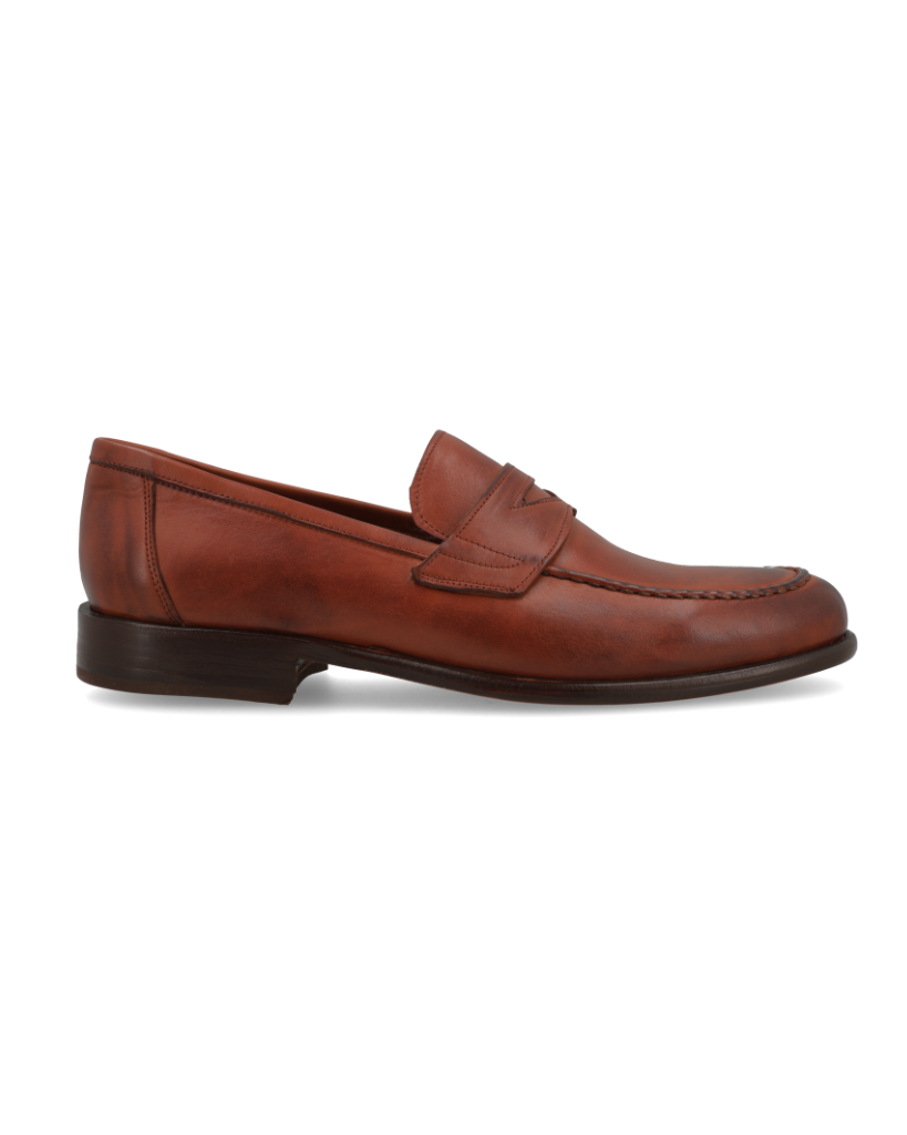 Sicilia Marrone – zapato de vestir de cuero marrón para hombre – Vincenzo Di Napoli