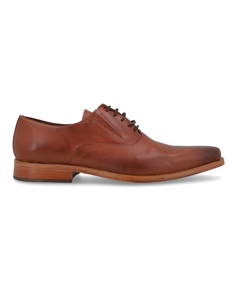 Scanno Marrone – zapato de cuero marrón para hombre – Vincenzo Di Napoli