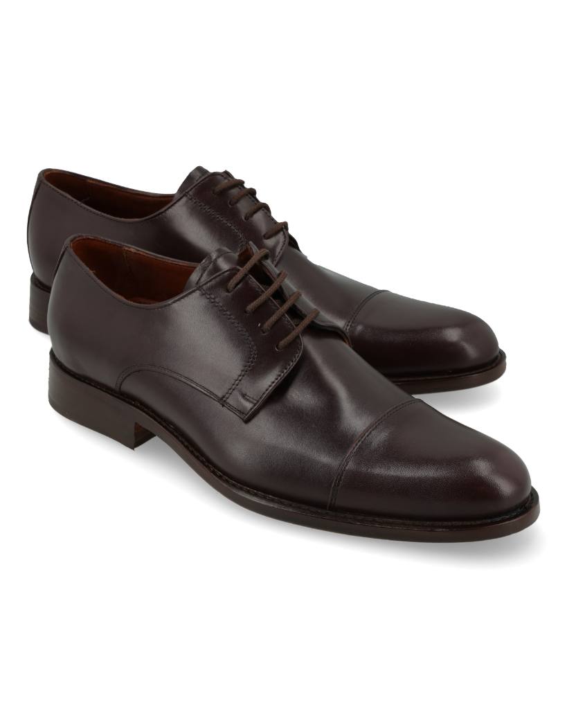 Abruzzo Marrone – zapato de cuero marrón para hombre – Vincenzo Di Napoli