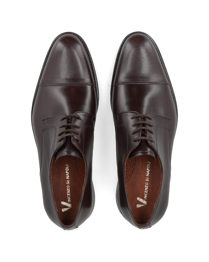 Abruzzo Marrone – zapato de cuero marrón para hombre – Vincenzo Di Napoli