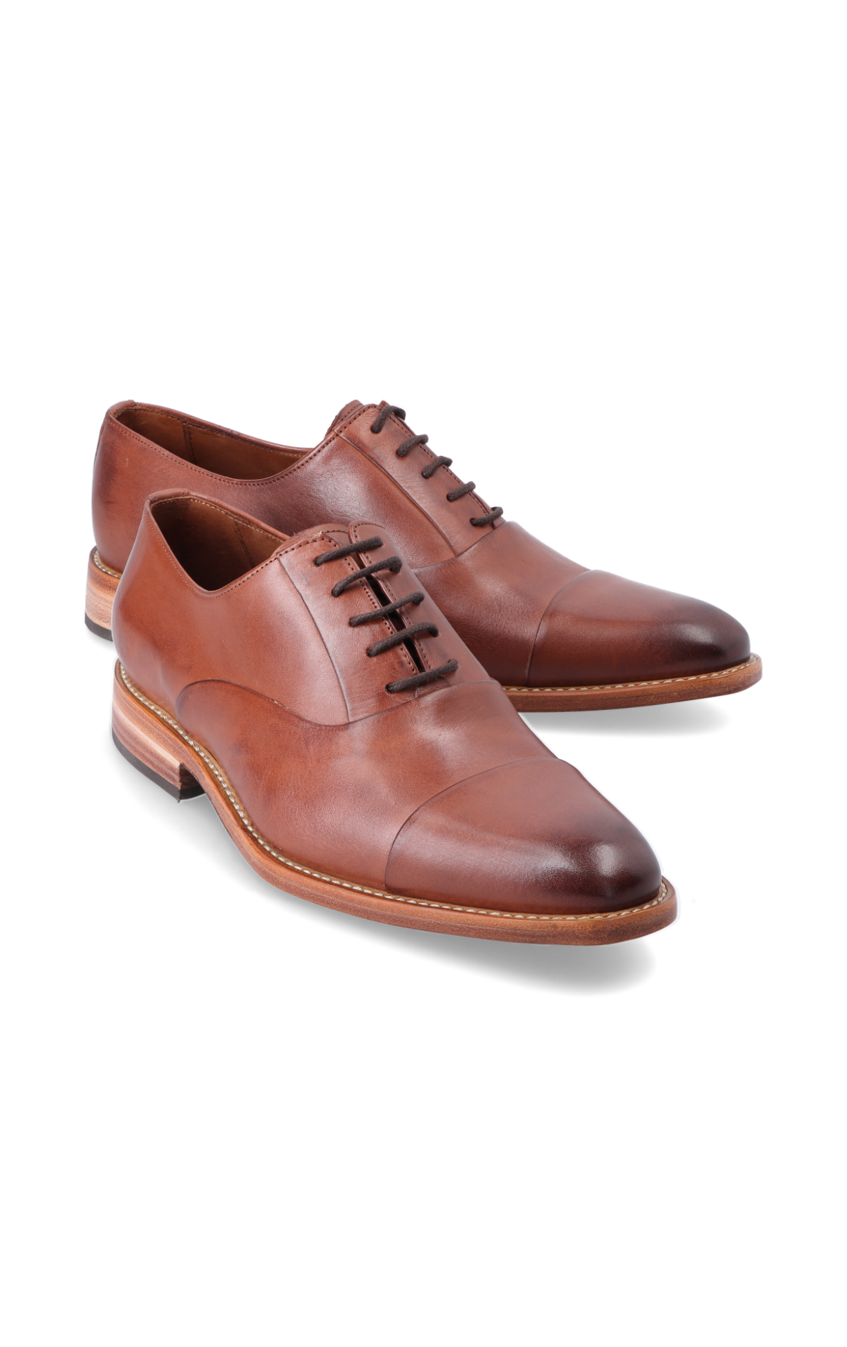 Verona Marrón – zapato de vestir de cuero marrón para hombre – Vincenzo Di Napoli