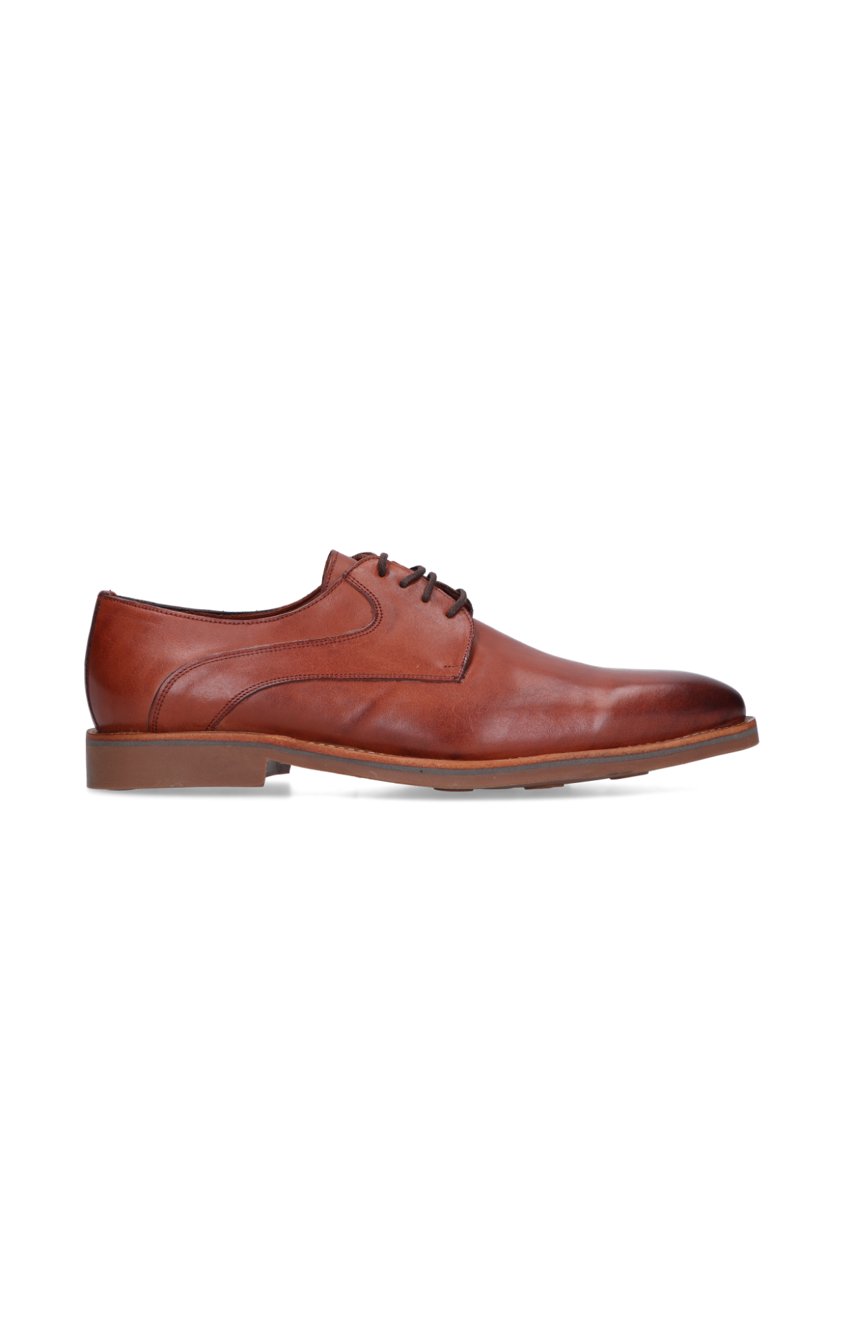 Potenza Marrone de cuero para hombre - marrón - vista frontal