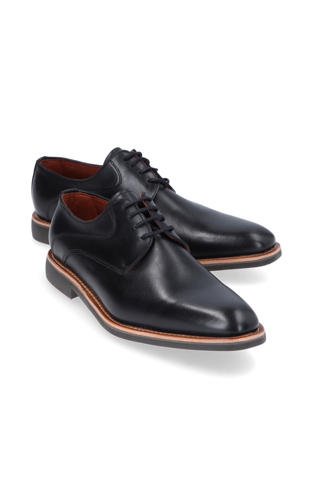Potenza de cuero para hombre - vista lateral