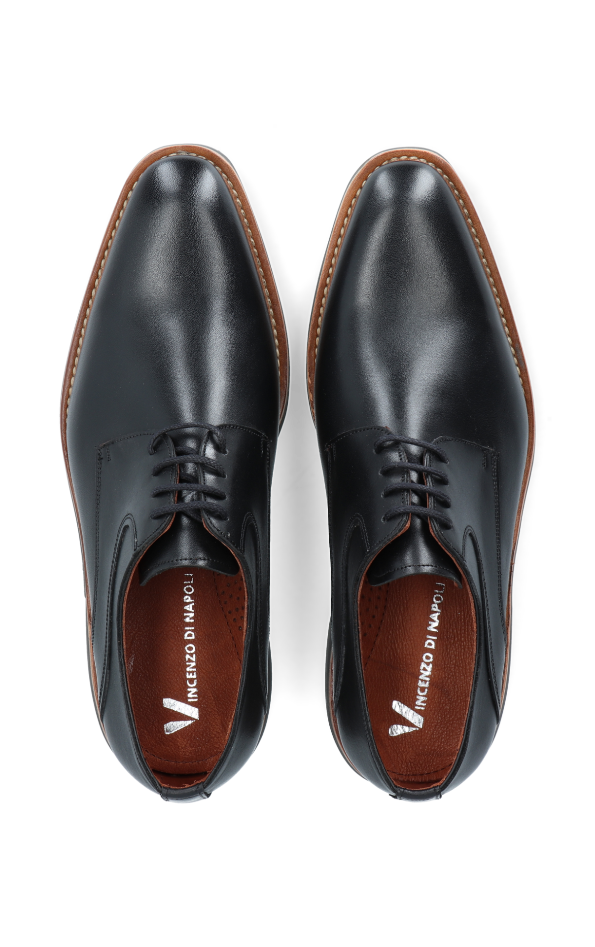 Potenza de cuero para hombre - detalle del cuero
