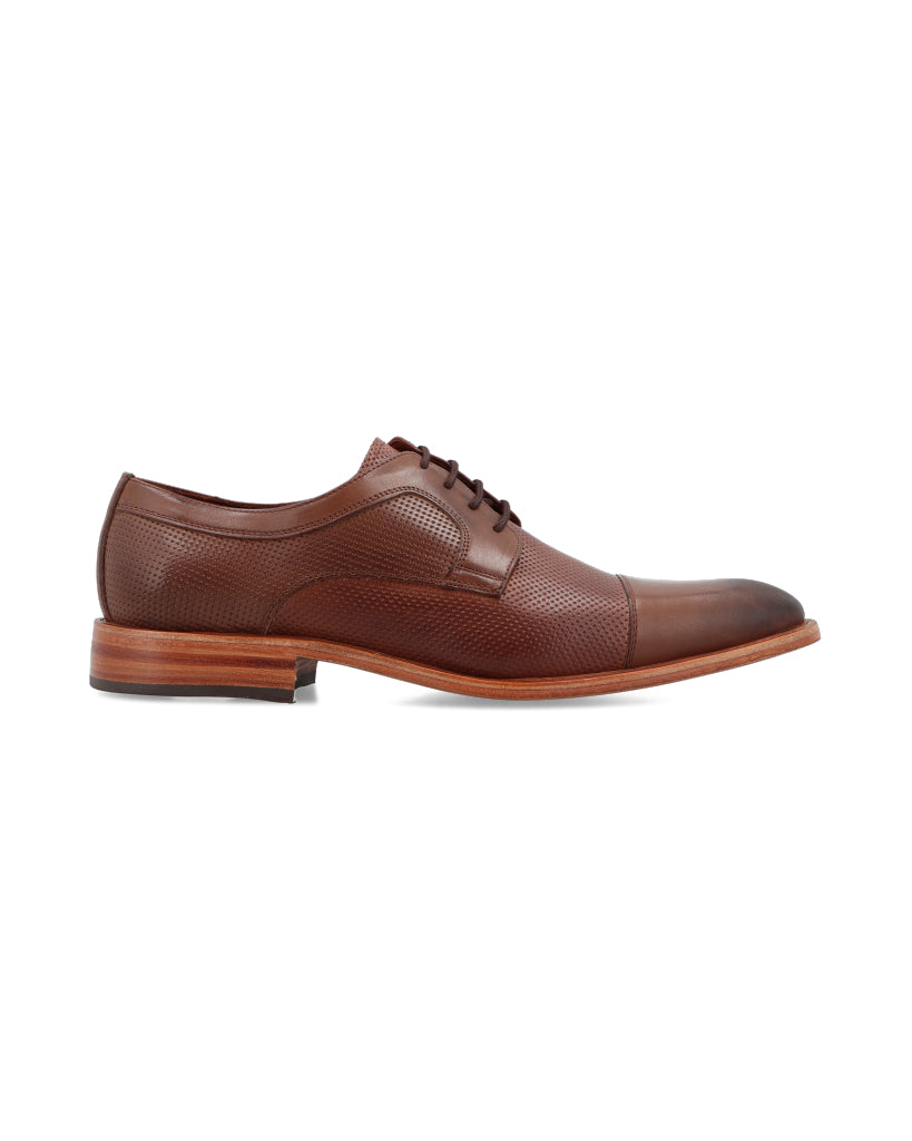 Sorrento Marrone – zapato de vestir de cuero marrón para hombre – Vincenzo Di Napoli