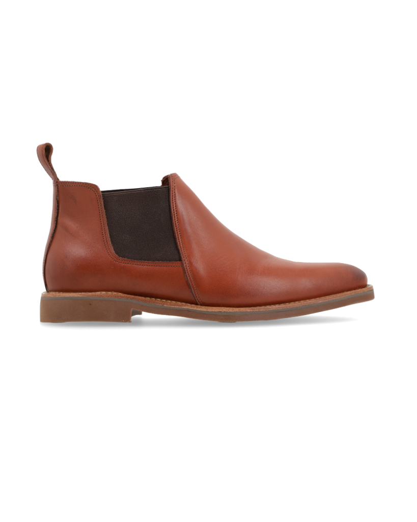 Francesco Whisky – botín Chelsea de cuero para hombre – Vincenzo Di Napoli