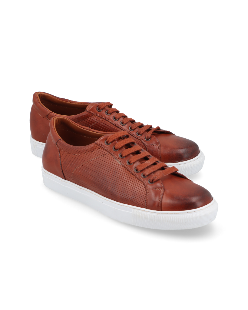 Génova – zapatilla de cuero para hombre – Vincenzo Di Napoli