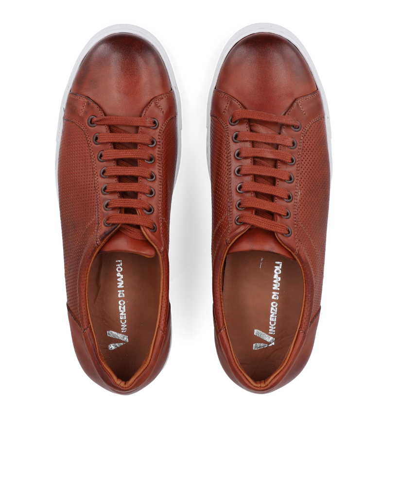 Génova – zapatilla de cuero para hombre – Vincenzo Di Napoli