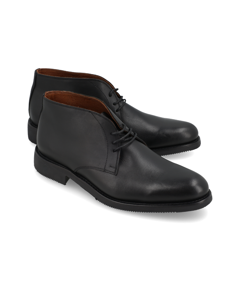 Florencia – bota corta de cuero acordonada para hombre – Vincenzo Di Napoli