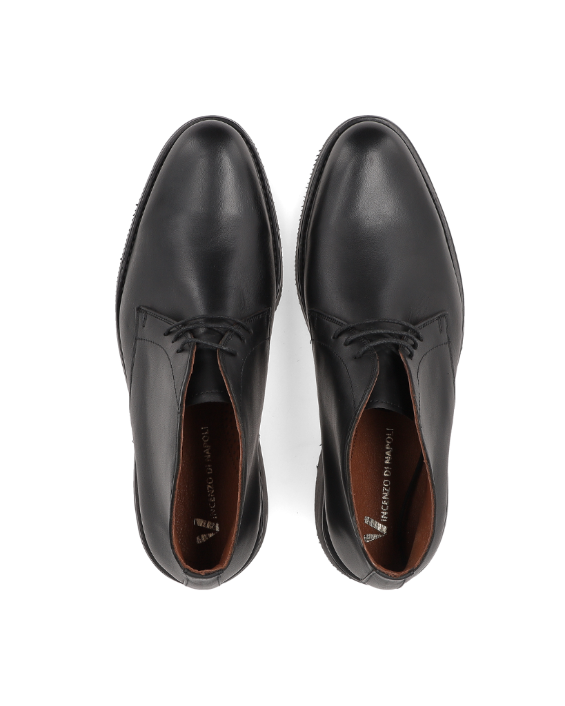 Florencia – bota corta de cuero acordonada para hombre – Vincenzo Di Napoli