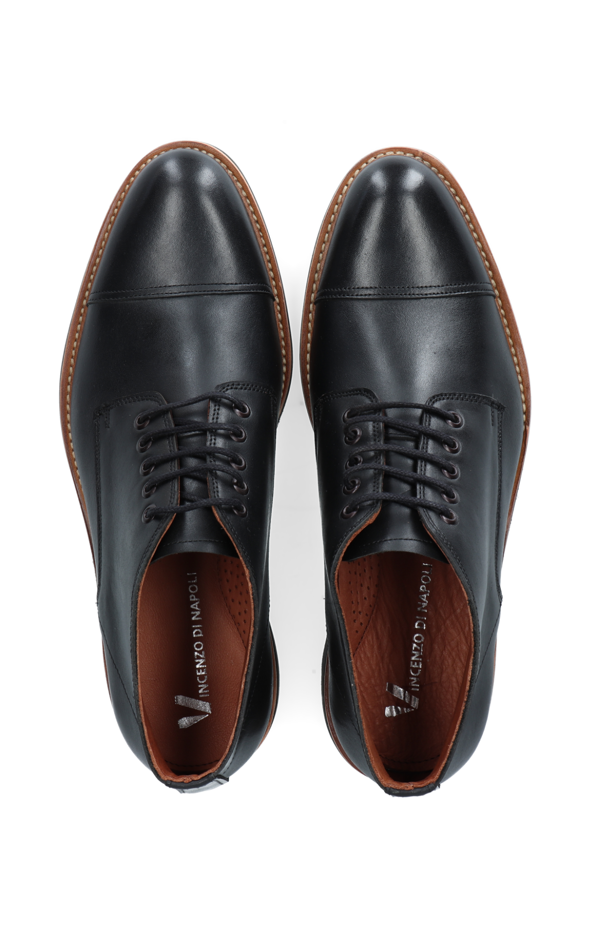 Roma de cuero para hombre - detalle del cuero