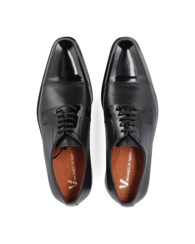 Savona – zapato de vestir de charol para hombre – Vincenzo Di Napoli