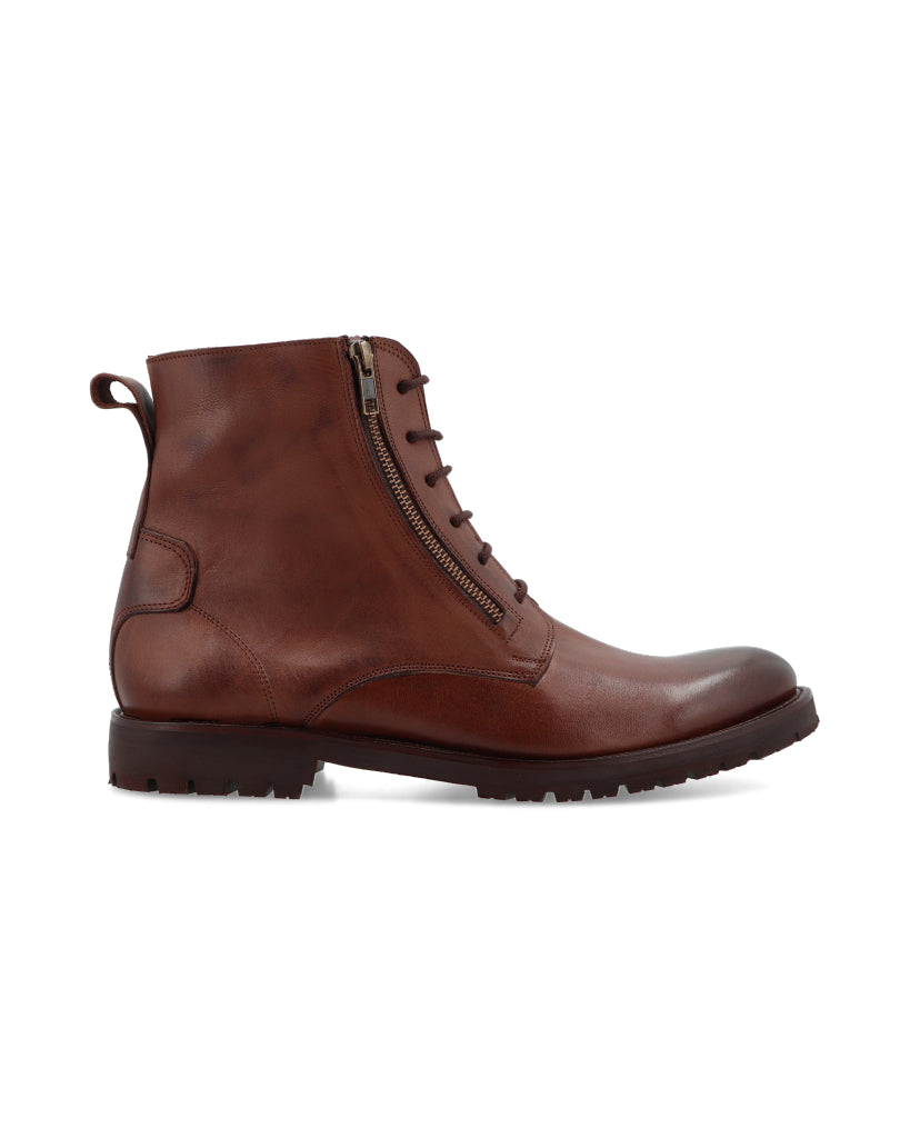 Ravena Marrone de cuero para hombre - marrón - vista frontal