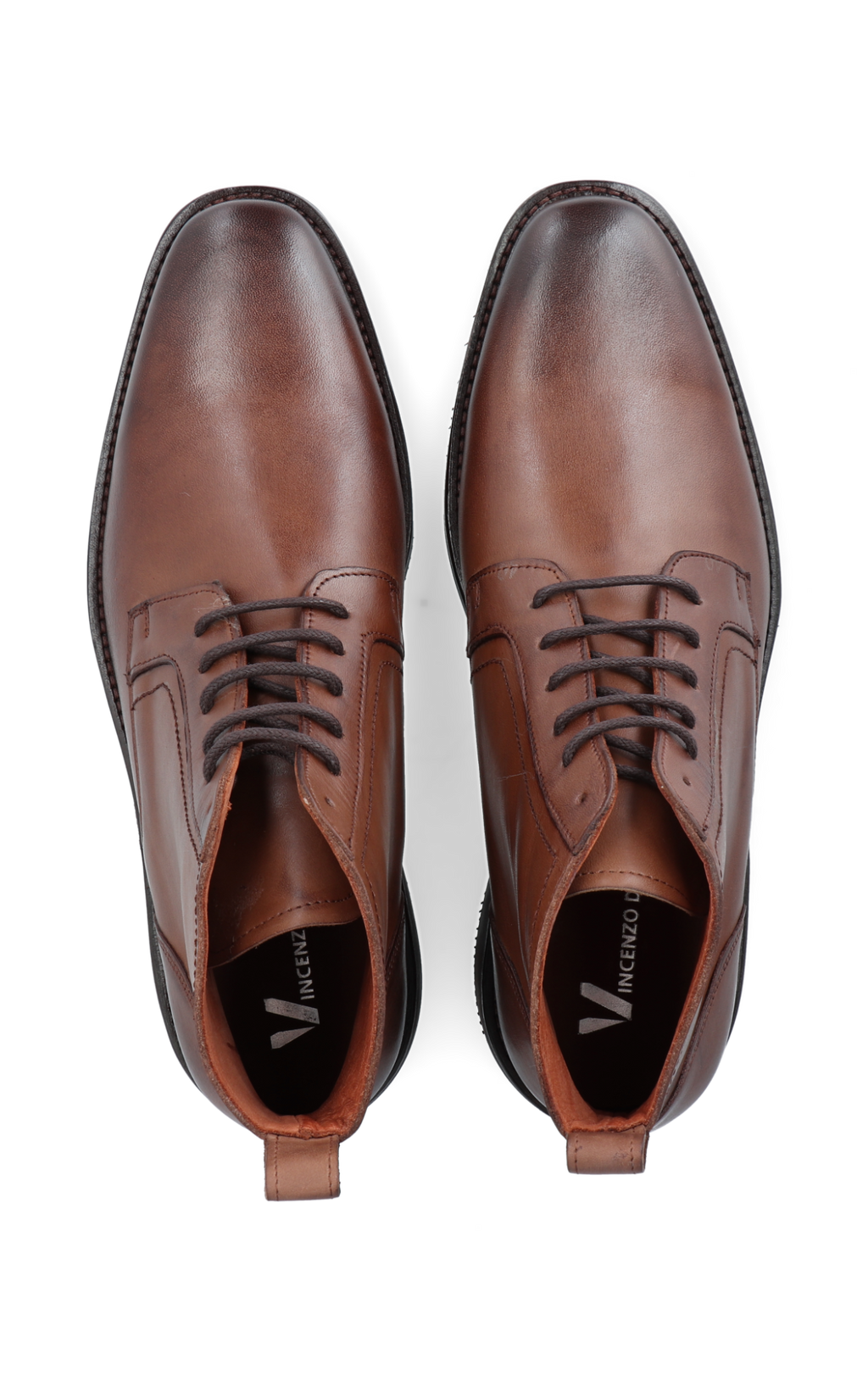 Milán de cuero para hombre - detalle del cuero