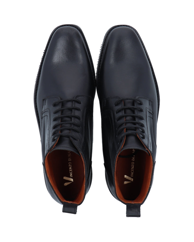 Milán Classico – bota de cuero de caña media para hombre – Vincenzo Di Napoli