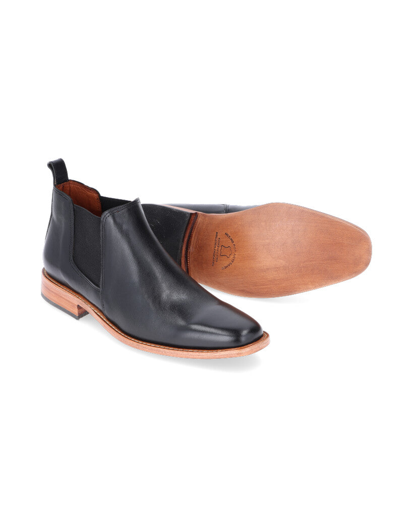 Francesco – botín Chelsea de cuero para hombre – Vincenzo Di Napoli