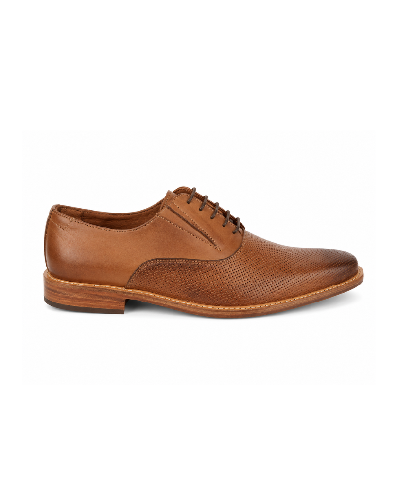 Scanno Piquete – zapato de vestir de cuero para hombre – Vincenzo Di Napoli